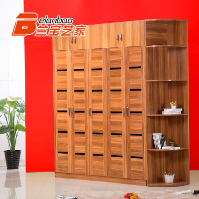 [2015爆款]卧室家具定制整体衣柜四门五门六门大衣柜带转角顶柜现代中式衣橱_家装家饰