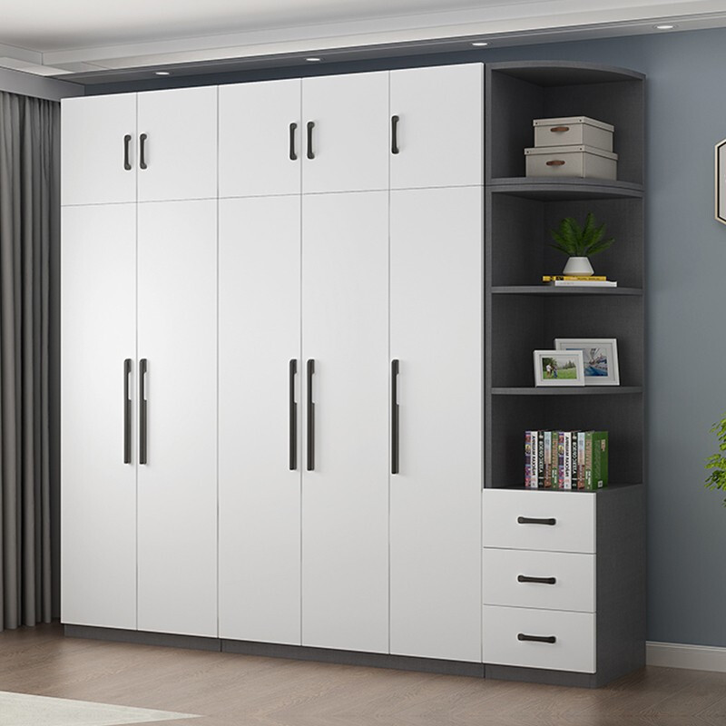 现代简约，收纳无忧 福予组合衣柜打造舒适卧室空间