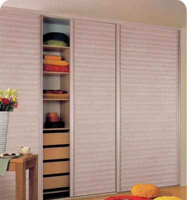 索菲亚C5框配冲浪百叶枫木716#-柜门整体衣柜解析